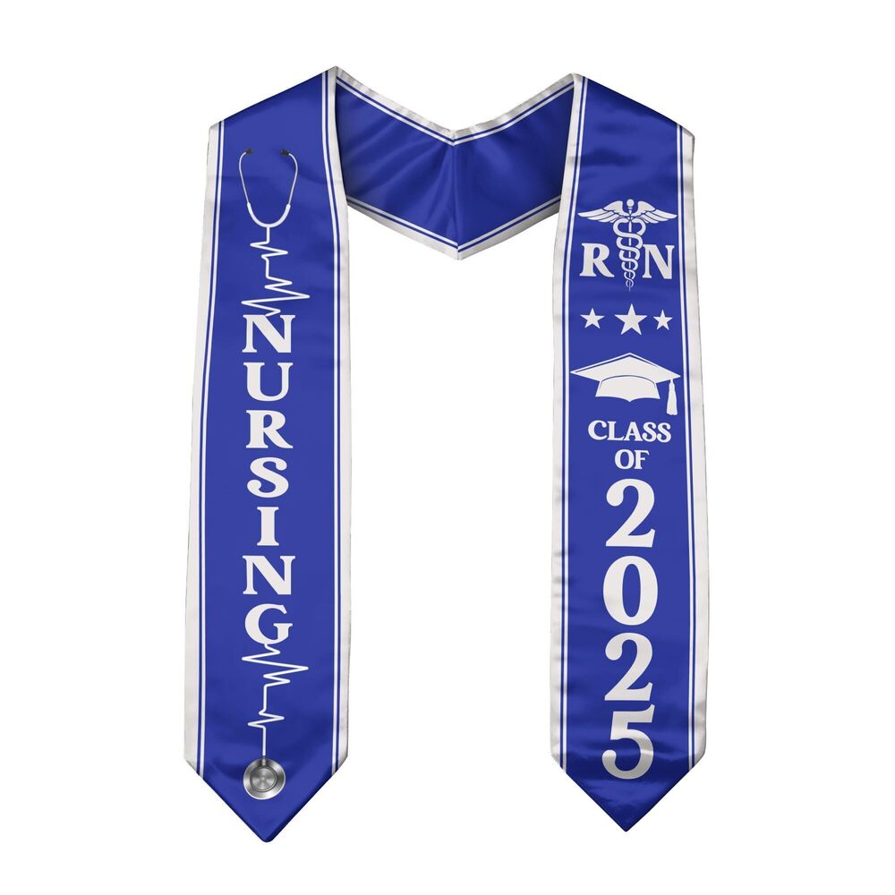 7600 Nursing Stole, Nursing Graduation Stole, Nursing Graduation, RN Stole